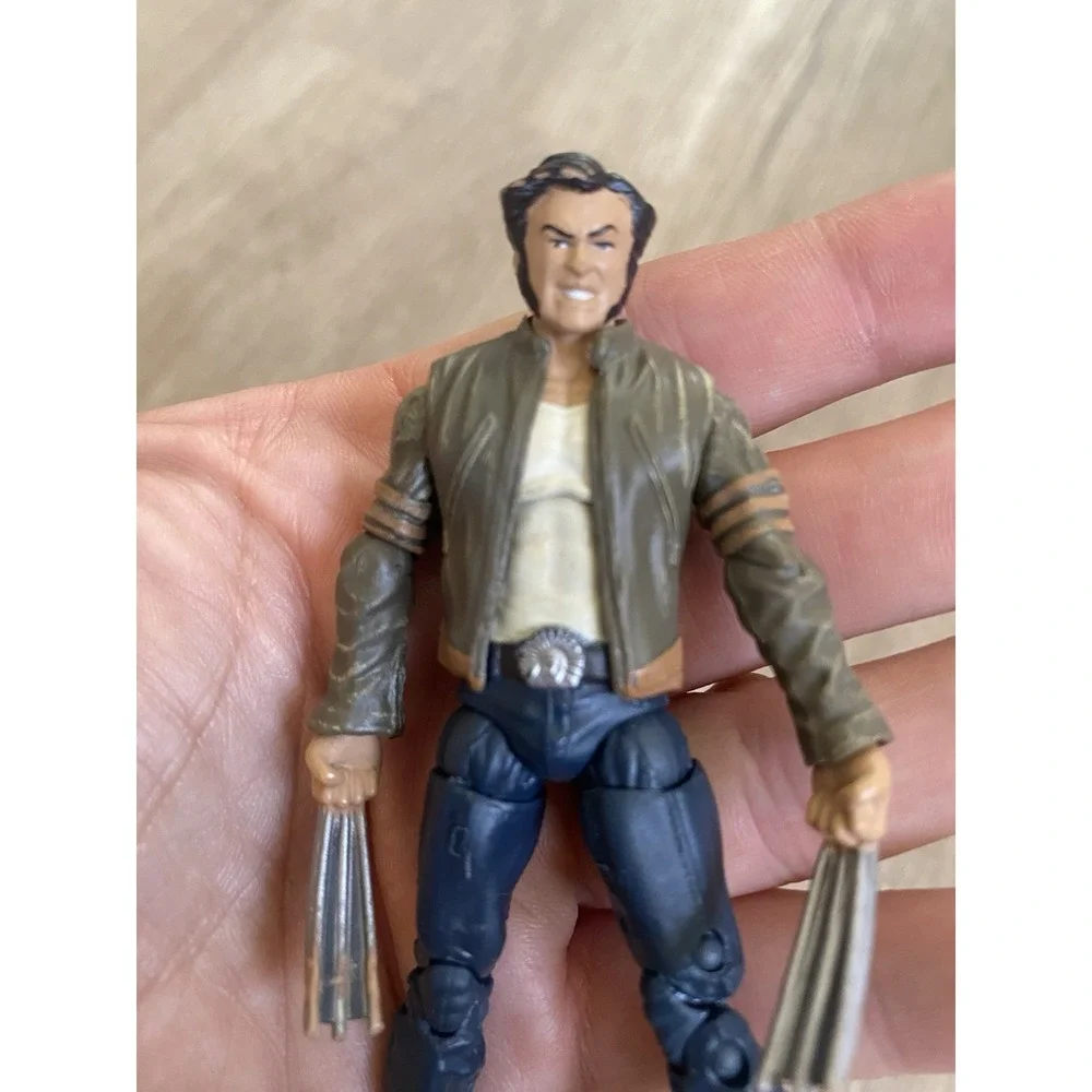 Marvel Universe X-Men Origins Wolverine Tan Biker Jacket Logan‎ 3.75